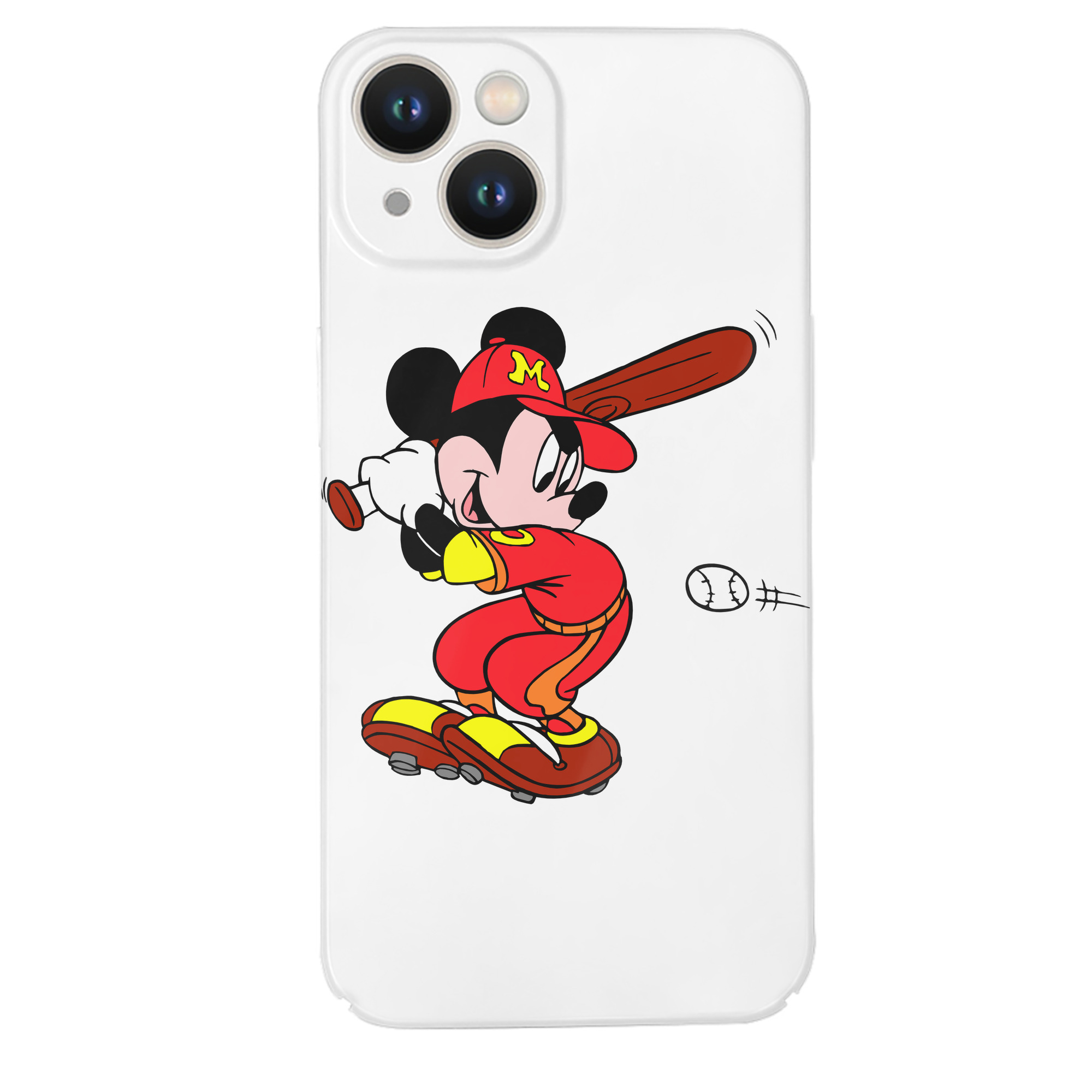（画像用） ミッキーマウス Mickey Mouse 【iPhone 14シリーズ対応】ハードケース